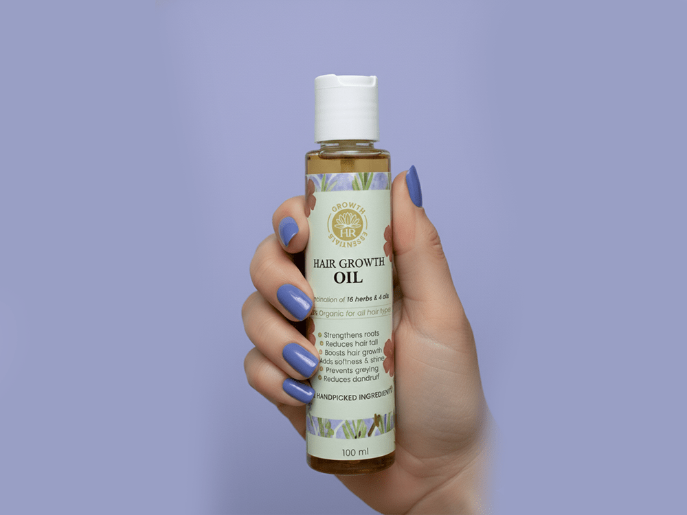 ORGANIC HAIR GROWTH OIL 100 ML🌿🇵🇰 - HR GROWTH ESSENTIALS