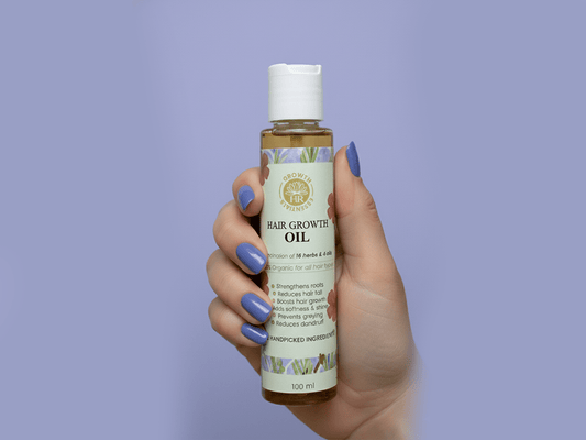 ORGANIC HAIR GROWTH OIL 100 ML🌿🇵🇰 - HR GROWTH ESSENTIALS