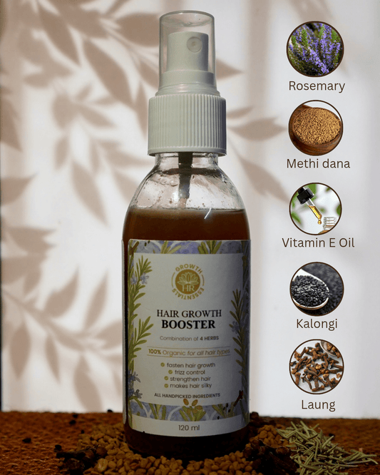 ORGANIC HAIR GROWTH BOOSTER 120 ML🌿🇵🇰 - HR GROWTH ESSENTIALS